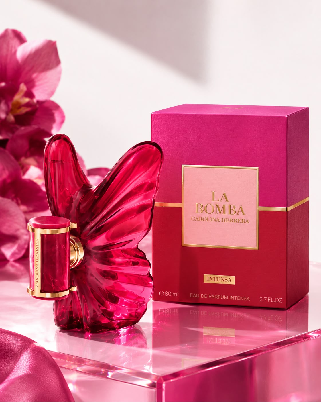 Perfume La Bomba rosa